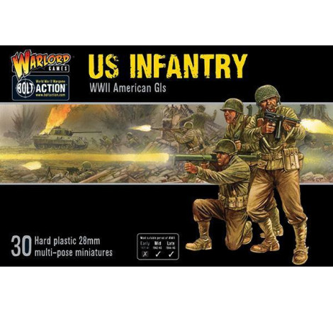 Bolt Action - US Infantry - WWII American GIs 402013012