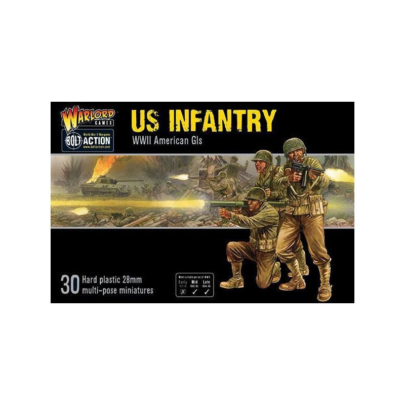 Bolt Action - US Infantry - WWII American GIs 402013012