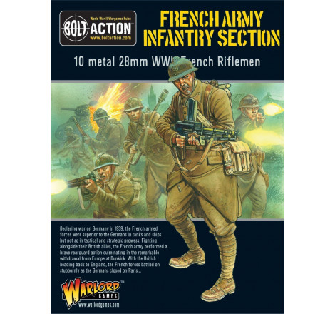 Bolt Action - French Army Infantry section