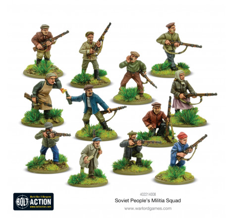 Bolt Action - Soviet Peoples Militia Squad 402214008