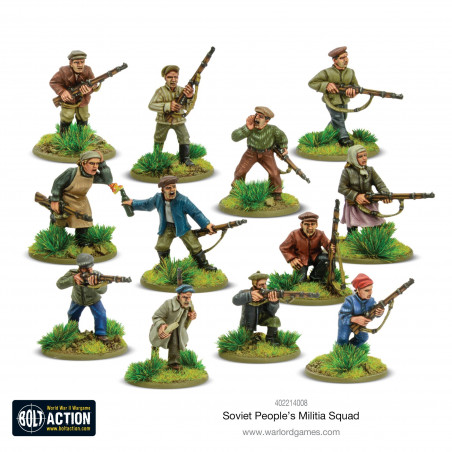 Bolt Action - Soviet Peoples Militia Squad 402214008