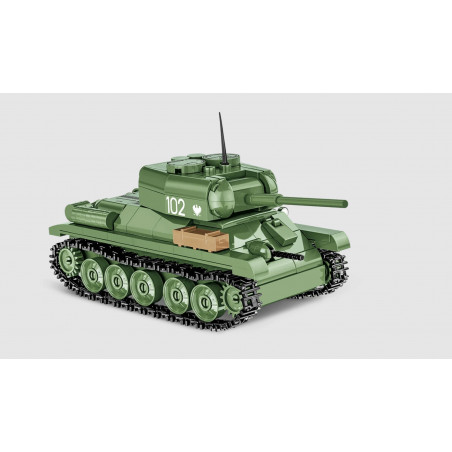 Cobi® char soviétique T-34/85 1:48 référence 2716. Contient 285 briques à assembler.