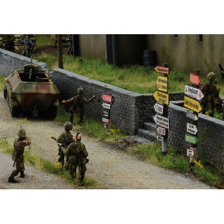 Italeri® Diorama militaire Saint Mère l'église 6 Juin 1944 1:72 référence i6199.