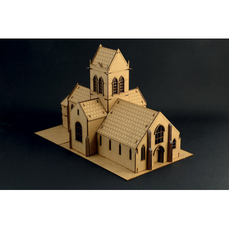 Italeri® Diorama militaire Saint Mère l'église 6 Juin 1944 1:72 référence i6199.