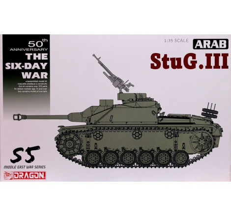 Dragon® Maquette militaire Stug III Ausf.G forces Arabe (guerre des six jours) 1:35 référence 3601.