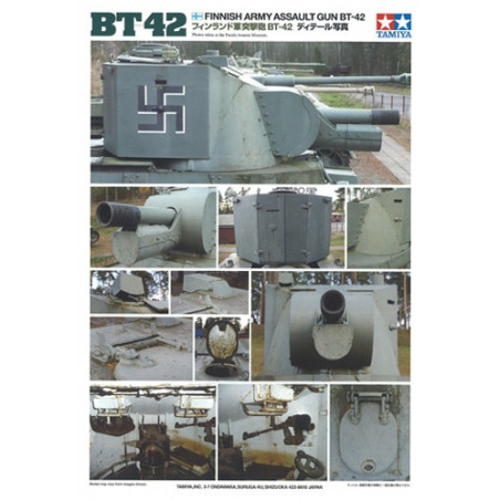 Tamiya® Maquette militaire char d'assaut BT-42 1:35 référence 35318.