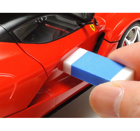 Tamiya® éponge de polissage (3pcs) référence 87192. Idéal pour les maquettes de motos et de voitures.