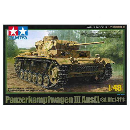 Tamiya® maquette militaire Panzer III Ausf.L 1:48 référence 32524.