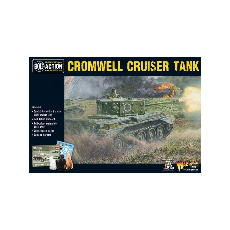Bolt Action - British - Cromwell Cruiser Tank référence 402011003
