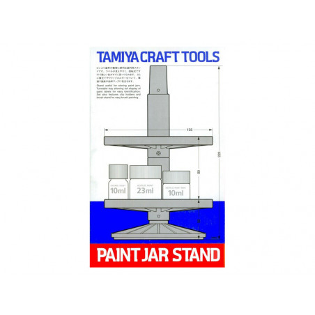 Stand à peinture rotatif Tamiya 74077