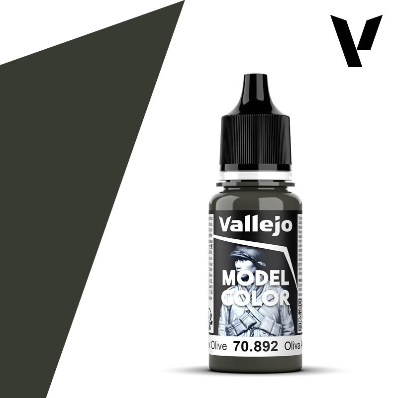 Vallejo® Model Color Peinture acrylique jaune olive référence 70892.