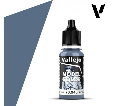 Vallejo® Model Color Peinture acrylique Grey Blue référence 70943.