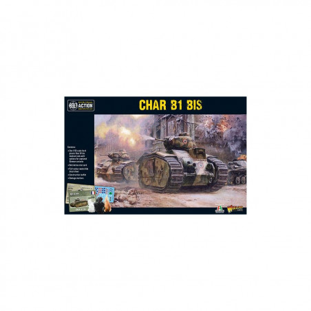 Warlord Games® Bolt Action  Char français B1 Bis 1:56 référence 402015502