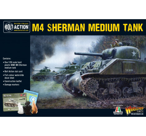Bolt Action - M4 Sherman medium tank 402013006