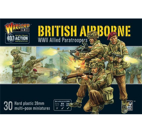 Bolt Action - British Airborne WWII Allied Paratroopers 402011009