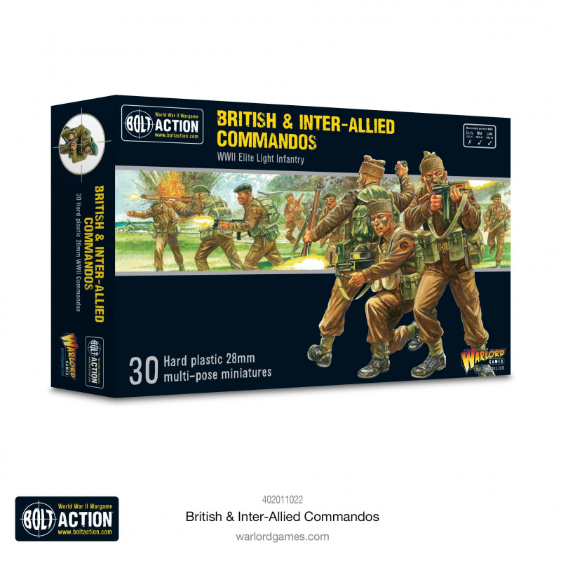 Bolt Action - British & Inter-Allied Commandos 402011022