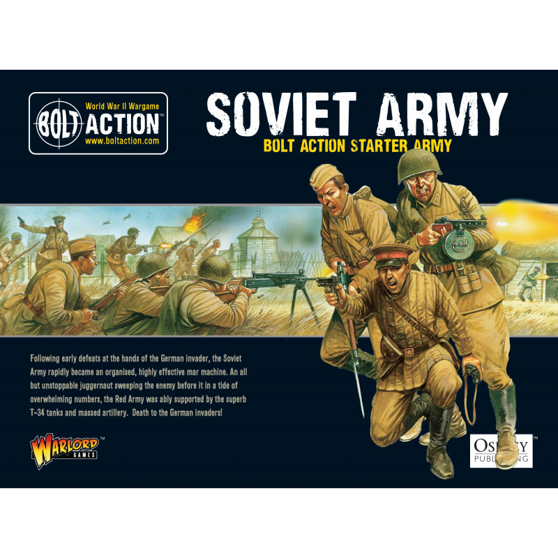 Warlord Games® Bolt Action  Soviet Army starter Set 1:56 référence 402614003