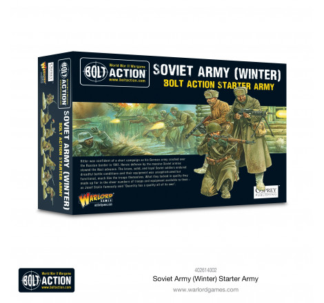 Warlord Games® Bolt Action - Armée Soviétique (Hiver) 1:56