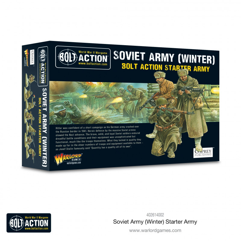 Warlord Games® Bolt Action - Armée Soviétique (Hiver) 1:56