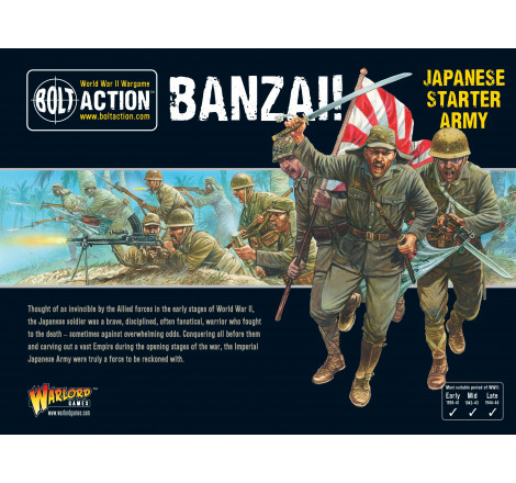 Bolt Action - Banzai! Imperial Japanese Starter Army référence 402616001