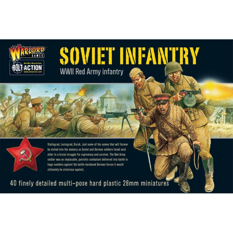 Bolt Action - Soviet Infantry référence 402014003