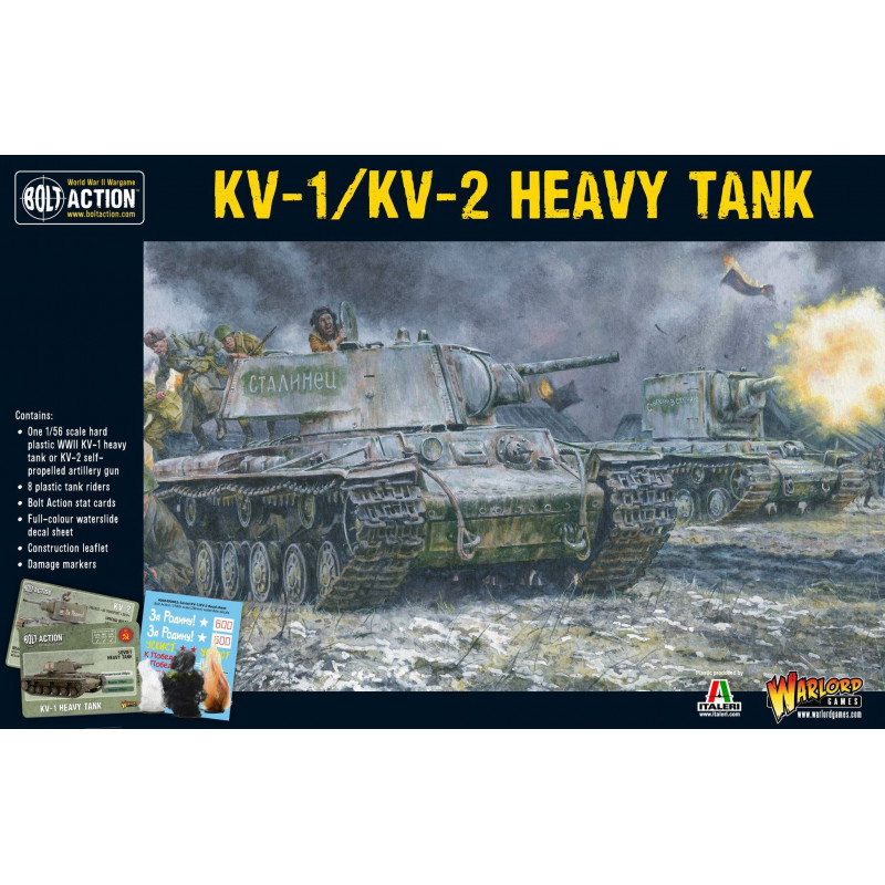 Bolt Action - KV-1/KV-2 Heavy Tank référence 402014001