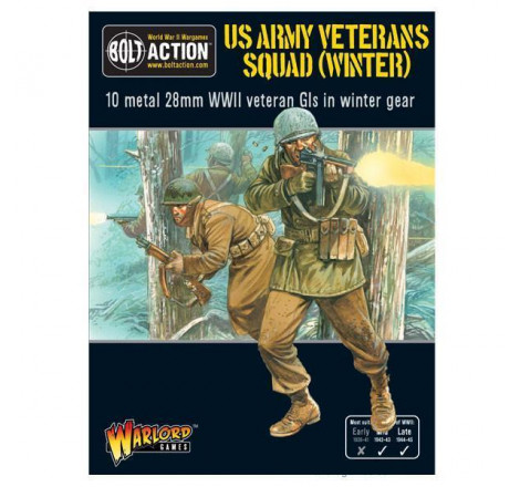 Bolt Action - US Army Veterans Squad (Winter) référence 402213002