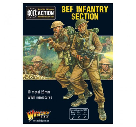 Bolt Action - BEF Infantry Section 402211005