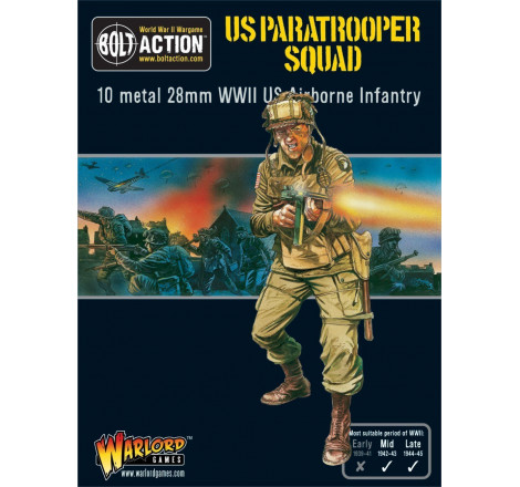 Bolt Action - US Paratrooper Squad référence 402213101