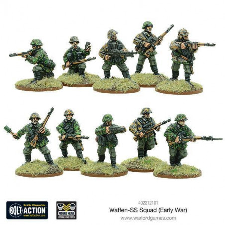 Bolt Action - Waffen-SS Squad (Early War) référence 402212101