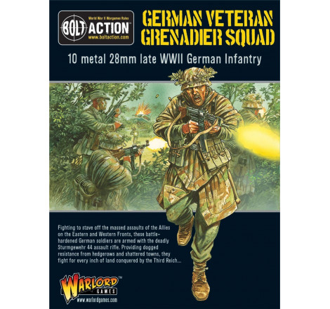 Bolt Action - German- Veteran Grenadiers Squad