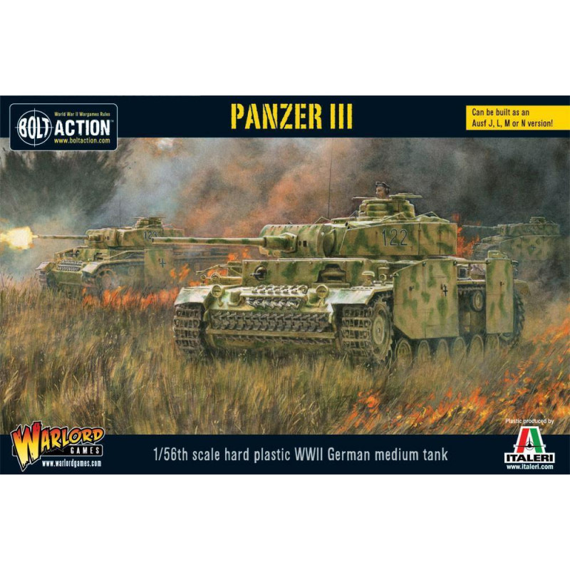 Bolt Action - German - Panzer III référence 402012004