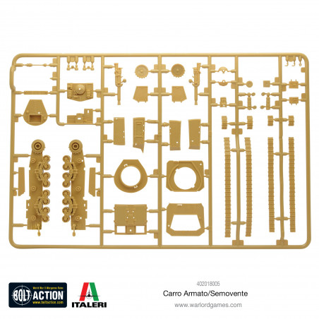 Warlord Games® Bolt Action char Italian Carro Armato / Semovente référence 402018005