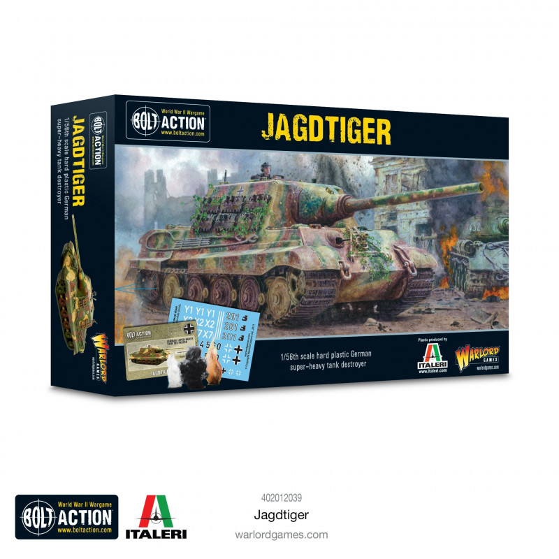 Bolt Action - German Jagdtiger tank référence 402012039