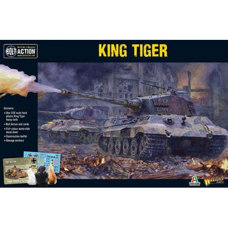 Bolt Action - King Tiger tank référence 402012001