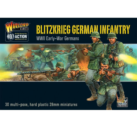 Warlord Games® Bolt Action - German Blitzkrieg Infantry 1:56