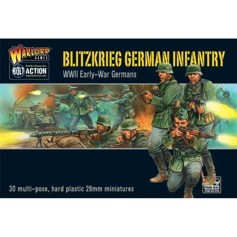 Warlord Games® Bolt Action - German Blitzkrieg Infantry 1:56