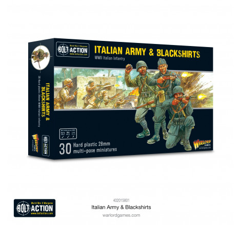 Bolt Action -  Italian Army & Blackshirts référence 402015801