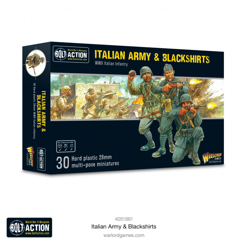 Bolt Action -  Italian Army & Blackshirts référence 402015801