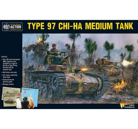 Bolt Action - Type 97 Chi-Ha Medium Tank référence 402016002
