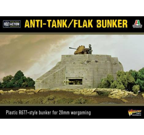 Warlord Games® Bolt Action Anti-tank / Flak Bunker 1:56