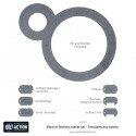 Warlord Games® Bolt Action Templates référence 409000001.