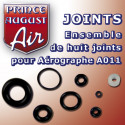 Kit joints pour aérographe A011 et A112 - Prince August