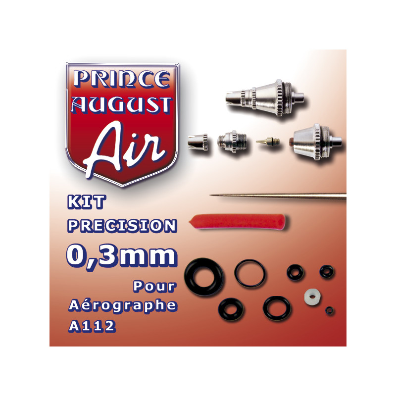 Kit précision 0.30 pour aérographe A112 Prince August