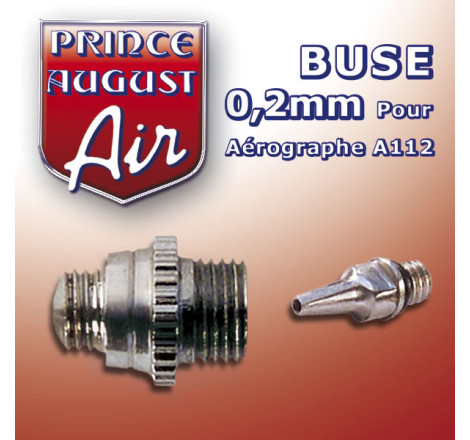 Buse 0.20 pour aérographe A112 Prince August
