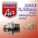 Buse 0.25 pour aérographe A112 Prince August
