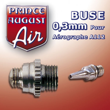 Buse 0.30 pour aérographe A112 Prince August