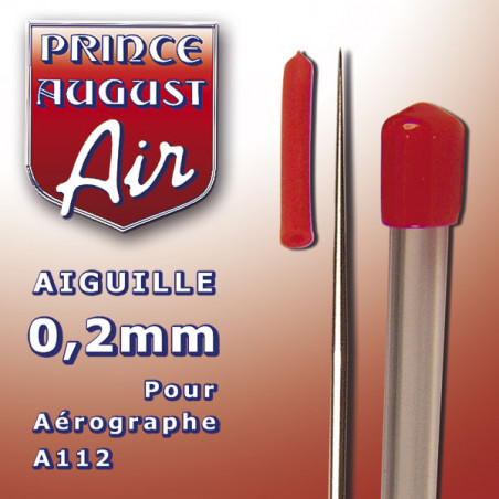 Aiguille 0.20 pour aérographe A112 Prince August
