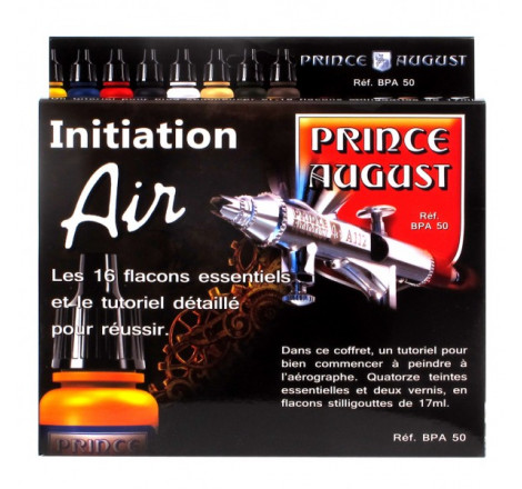 Coffret initiation Prince August Air 16 teintes