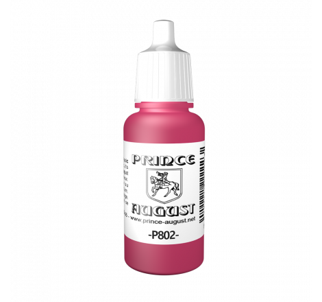 Peinture Prince August Classic Rouge sunset P802